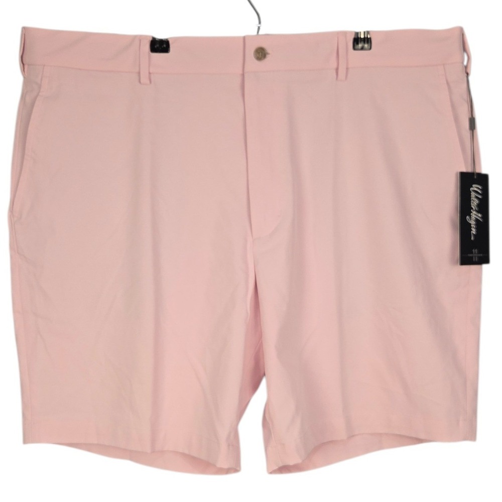 Walter Hagen Golf Shorts Mens 42W 9" Inseam Light Pink Performance Stretch NWT